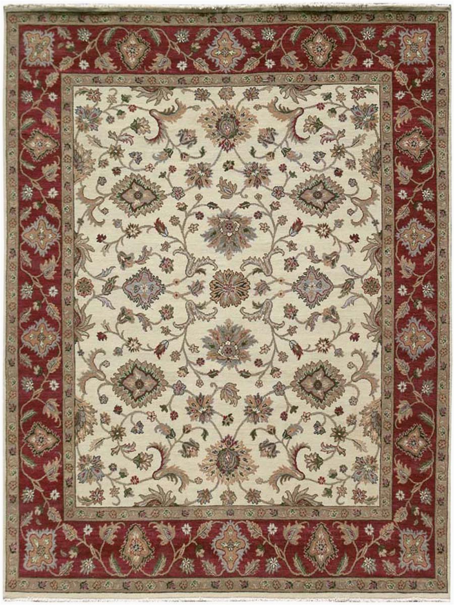 Cream and Red area Rugs Cf 3 Cream Burgundy Red