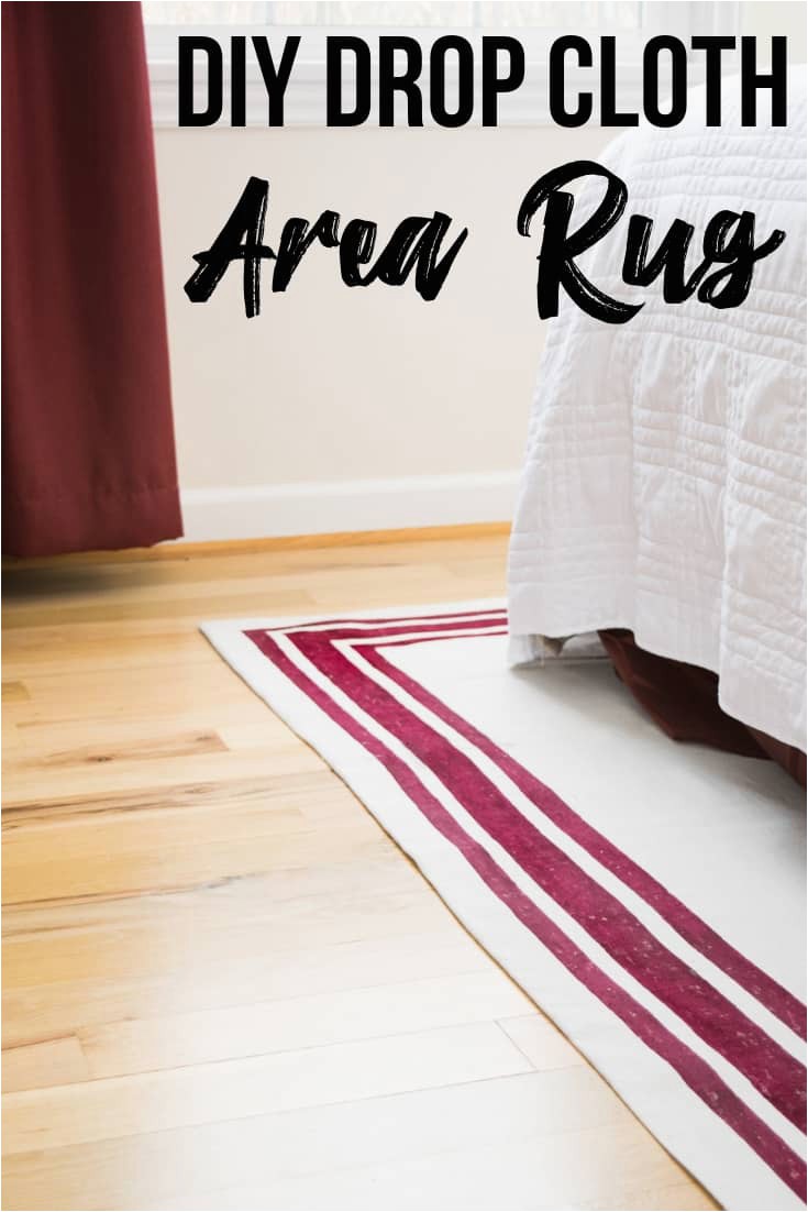 Create Your Own area Rug Diy Rug From A Canvas Drop Cloth the Handyman S Daughter