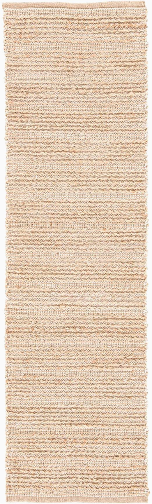 Diva at Home area Rugs Amazon Diva at Home 2 5 X 9 Sandy Tan and White