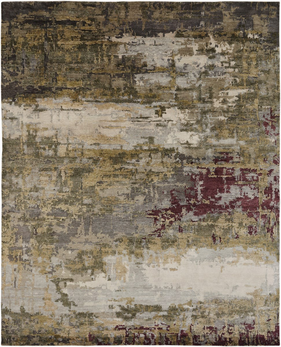 Earth tone Color area Rugs Famous Maker Jupiter Earth tones forest area Rug