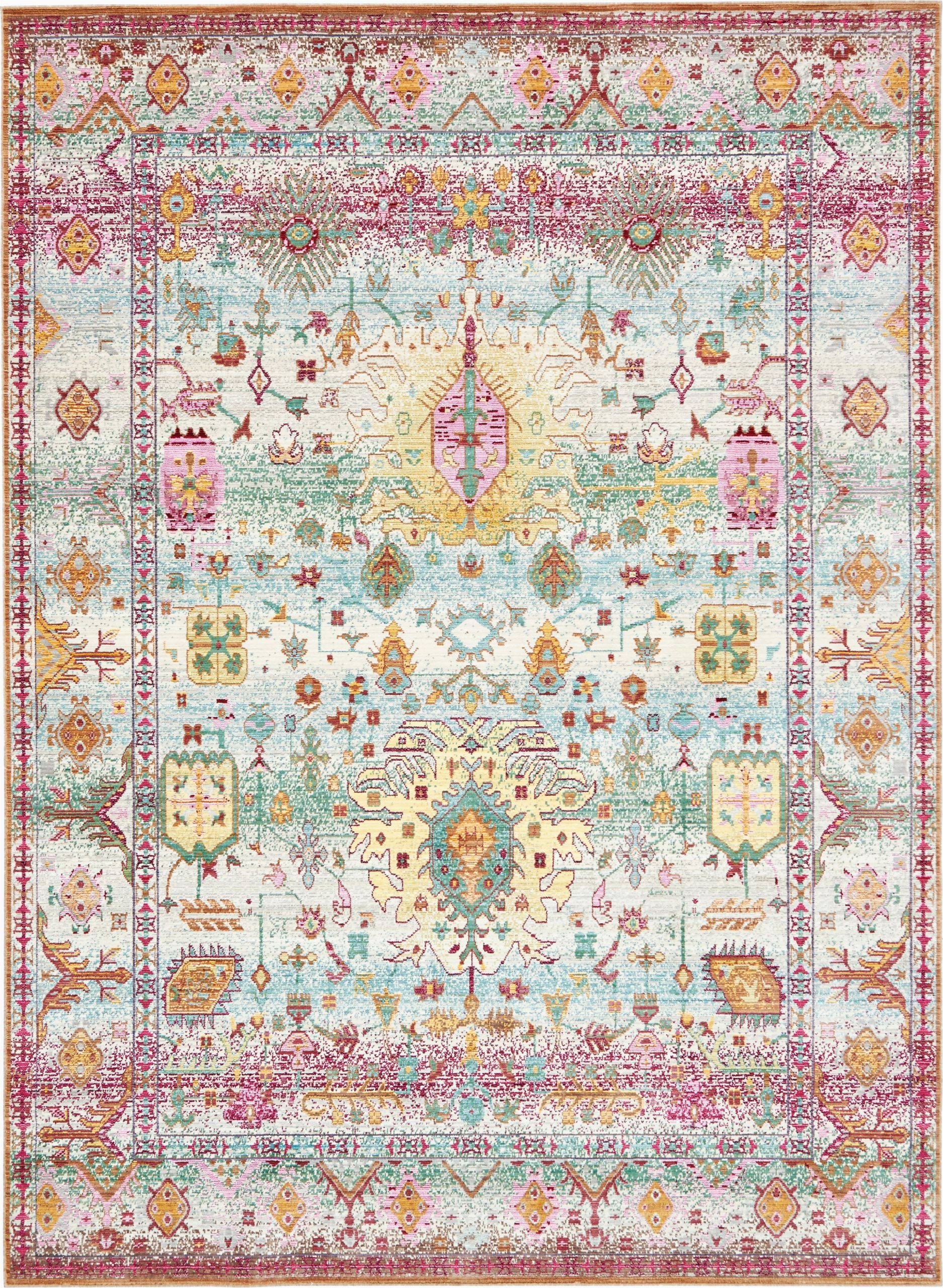 Fontanne Pink White area Rug 5×7 7 X 9 Pink area Rugs You Ll Love In 2020
