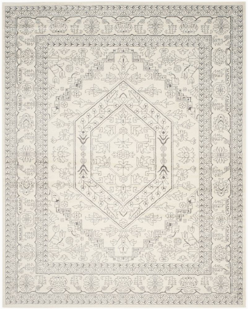 Hdc Ethereal Gray area Rug Adirondack Winston Ivory Silver 8 Ft X 10 Ft Indoor area Rug