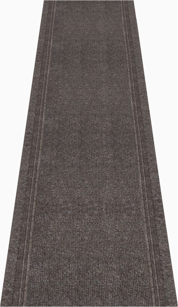 Hdc Ethereal Gray area Rug Tracker Brown 2 Ft 2 Inch X Custom Length Indoor Contemporary Runner