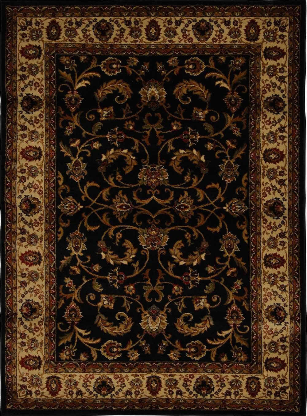 Home Dynamix Royalty Collection area Rug Home Dynamix Royalty 3208 457 Black area Rug