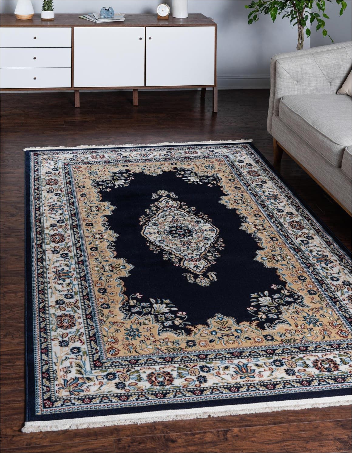 Large Navy Blue area Rug Rabia Navy Blue 10×13 area Rug In 2020