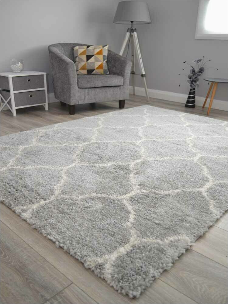 Large Off White area Rugs Grey F White Small Extra soft Thick Trellis Shaggy Floor Mat Rugs Cheap