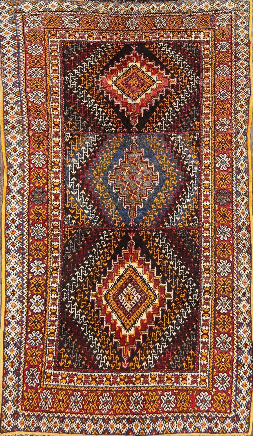 Large Western Style area Rugs Vintage Geometric south Western 5×9 Moroccan oriental area Rug