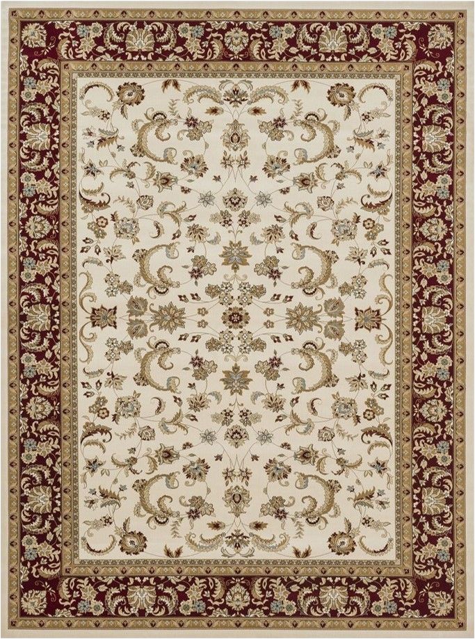 Menards area Rugs 9 X 12 Welbourne Ivory Beige Loloi Machine Made Traditional