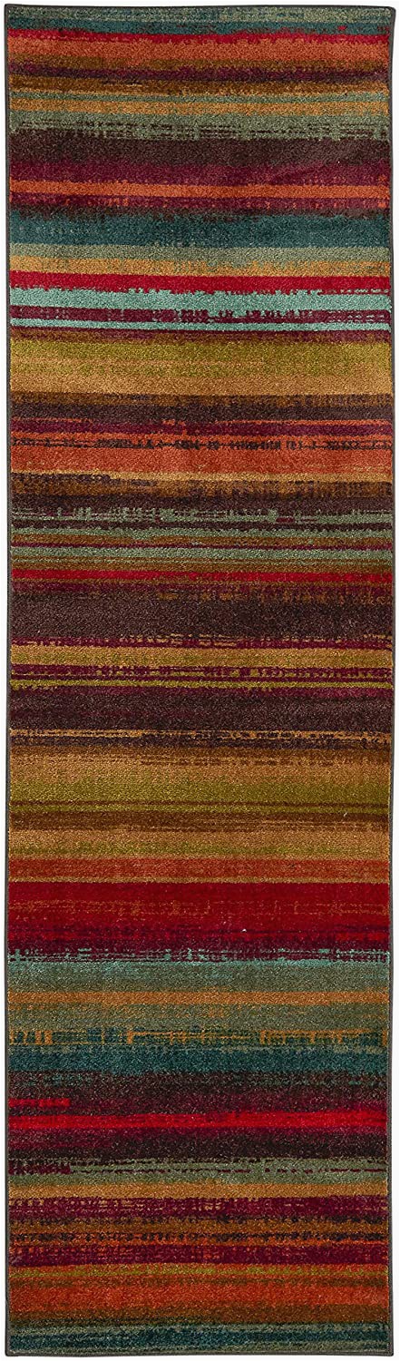 Mohawk Home Boho Stripe area Rug Mohawk Home New Wave Boho Striped Printed area Rug 2 X5 Multi