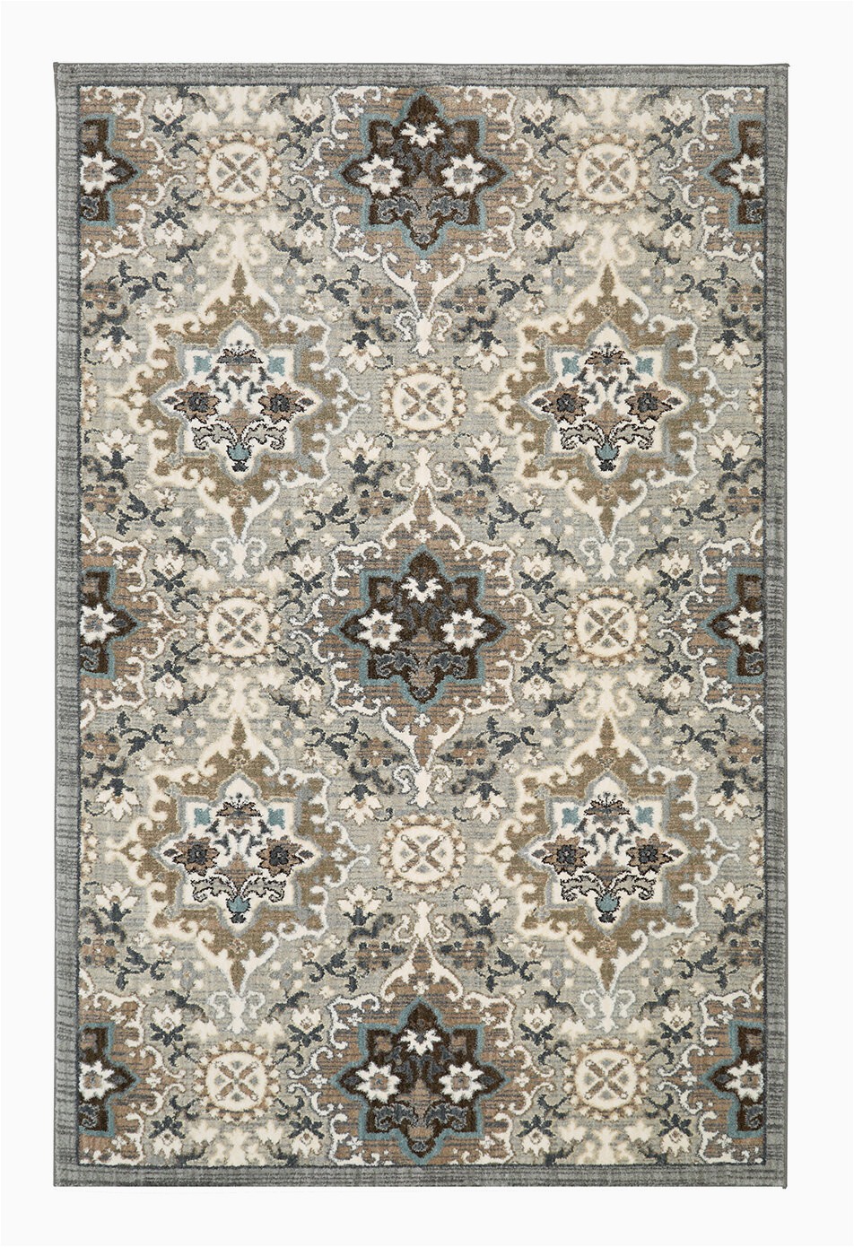 Mohawk Rubber Backed area Rugs Serenade Gray area Rug