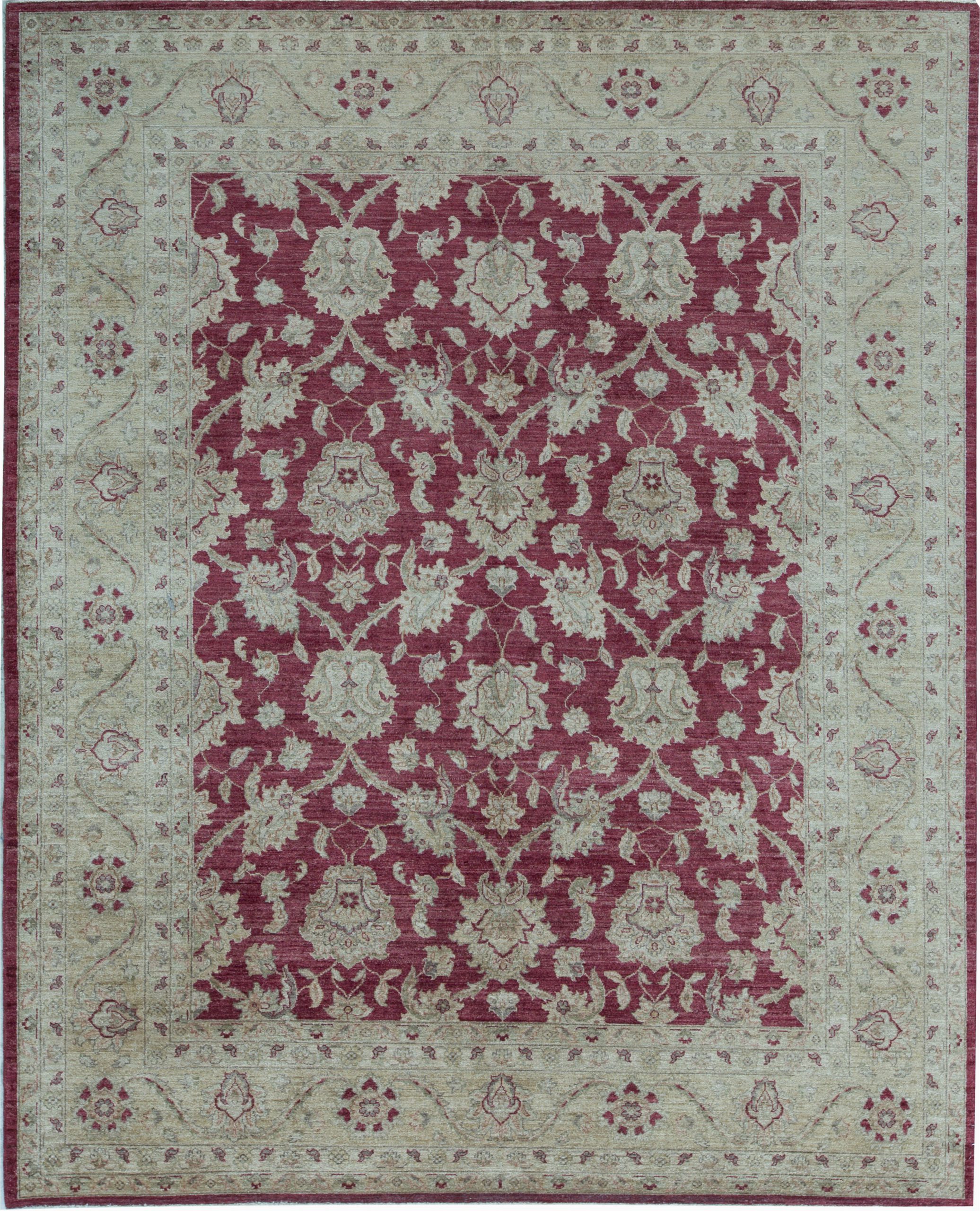Ohio State Buckeyes area Rug Sultanabad oriental Hand Knotted Wool Wine Gold area Rug