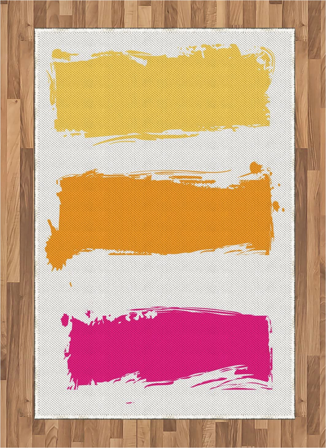 Orange and Pink area Rugs Amazon Ambesonne orange and Pink area Rug Grunge Paint