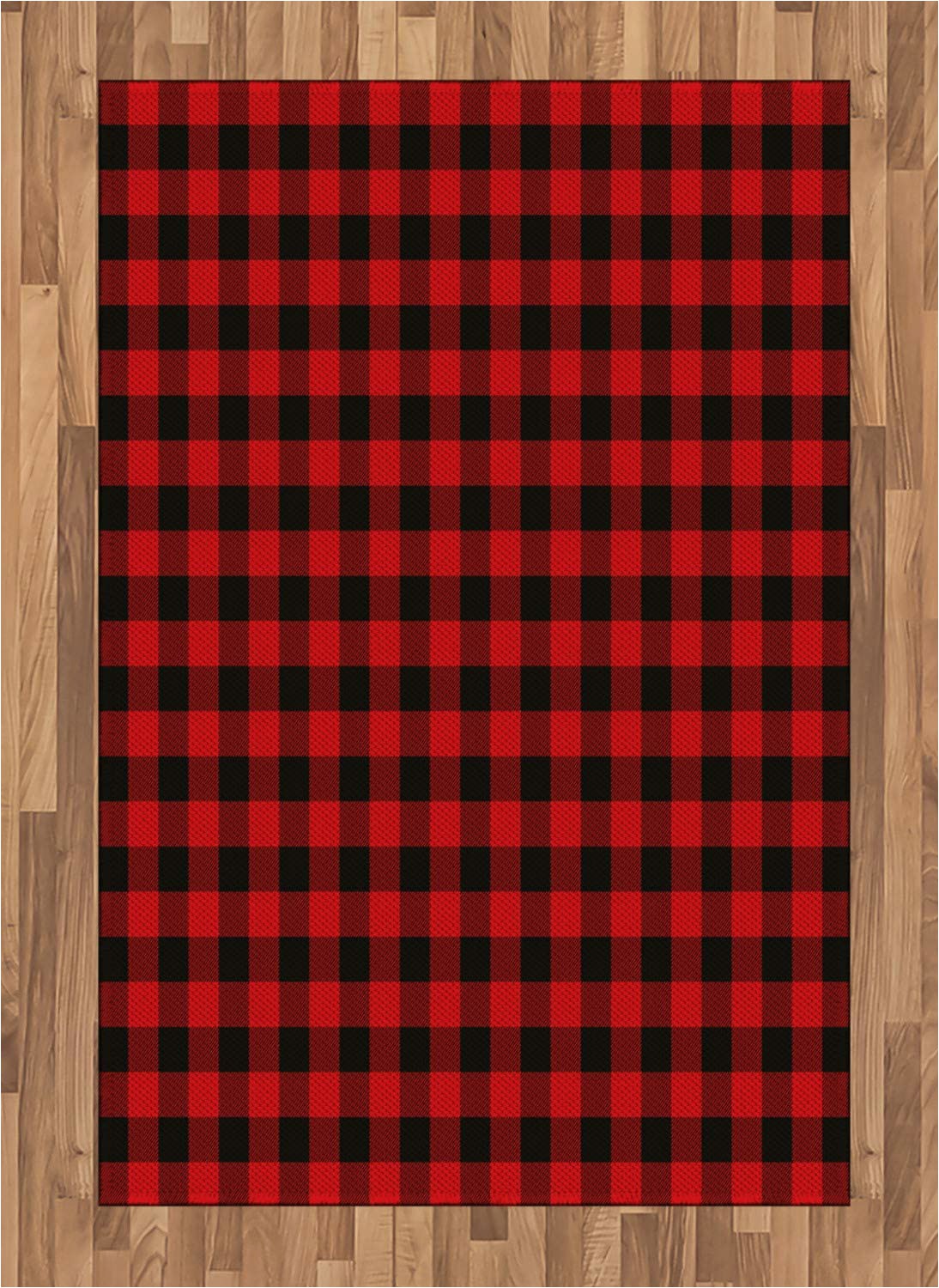Plaid area Rug Living Room Ambesonne Plaid area Rug Lumberjack Fashion Buffalo Style Checks Pattern Retro Style with Grid Position Flat Woven Accent Rug for Living Room
