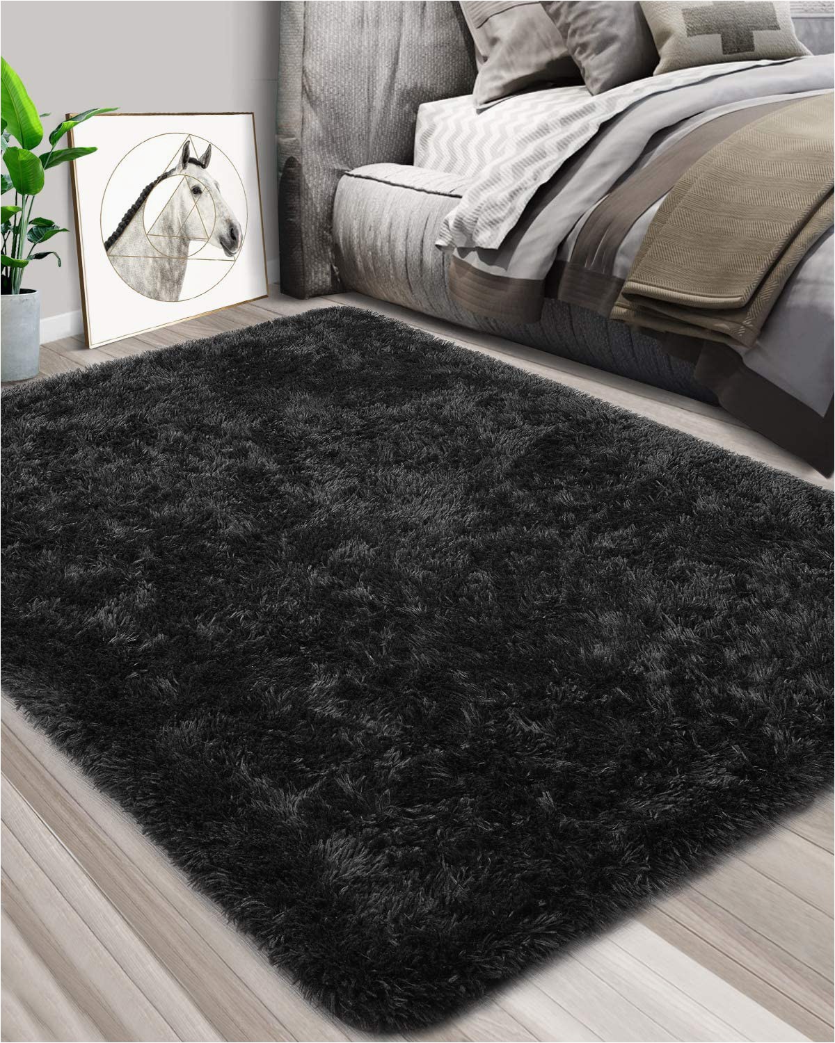Plush area Rugs for Bedroom Amazon Foxmas Ultra soft Fluffy area Rugs for Bedroom