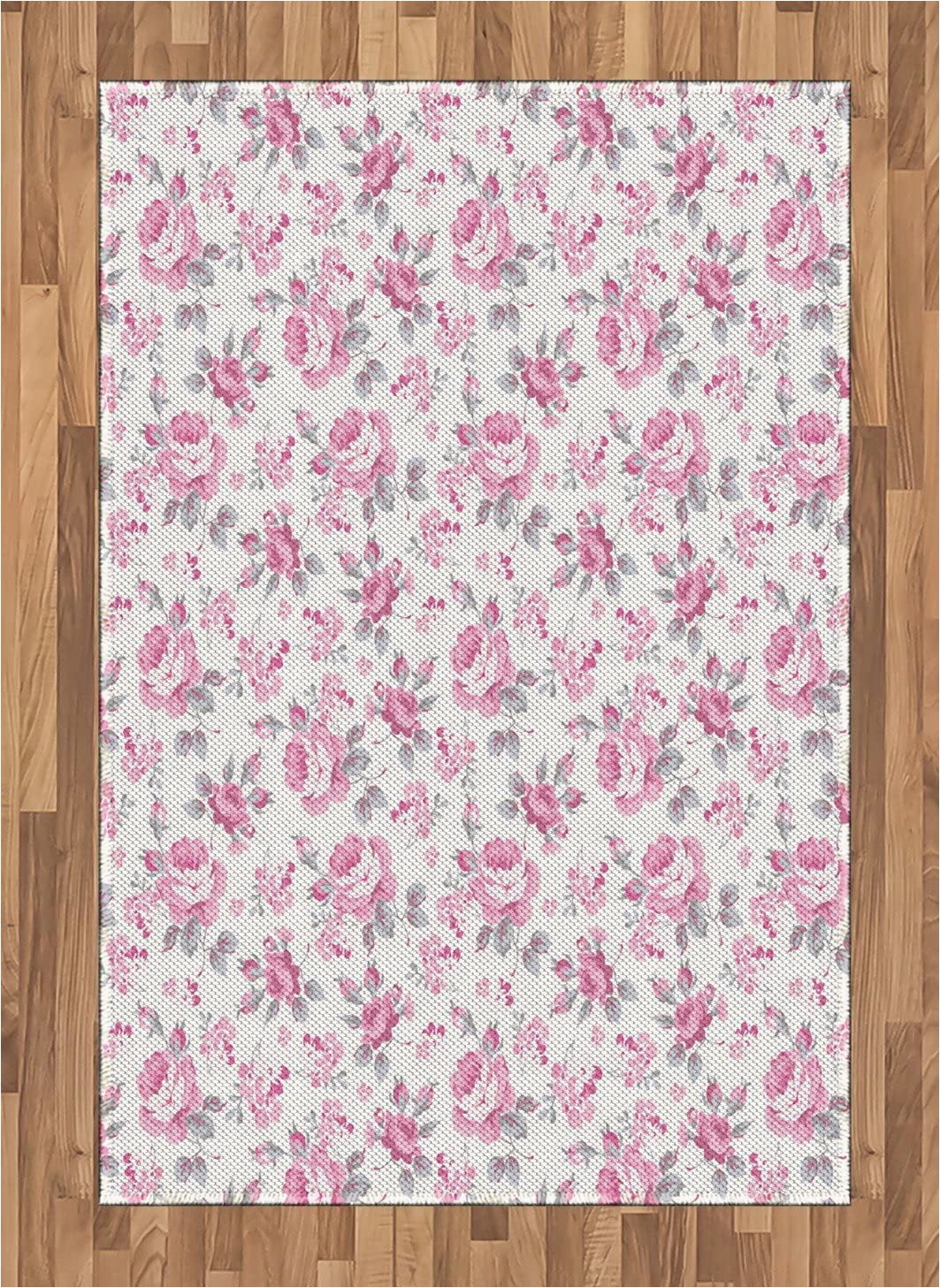 Roses Department Store area Rugs Amazon Ambesonne Shabby Flora area Rug Pink Roses with