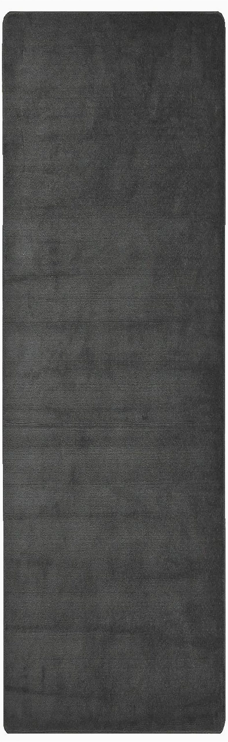 Rubber Backed area Rugs 4×6 Piedmt solid Slip Skid Resistant Rubber Back Gray area Rug