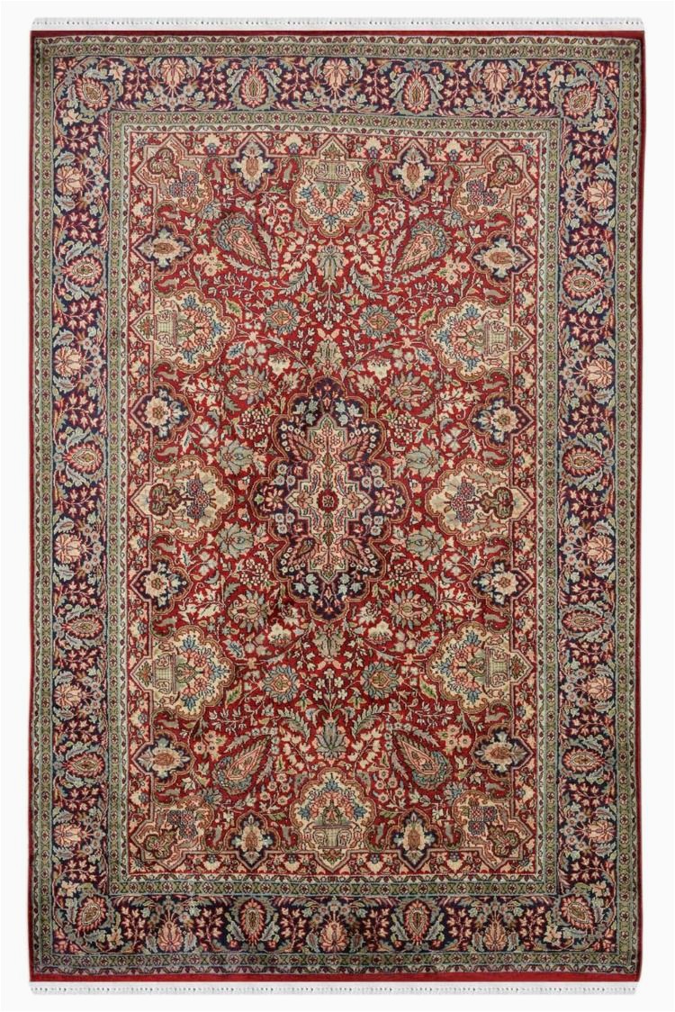 Silk area Rugs for Sale Kashan Motifs Silk Rugs for Sale Online Only at Rugs and