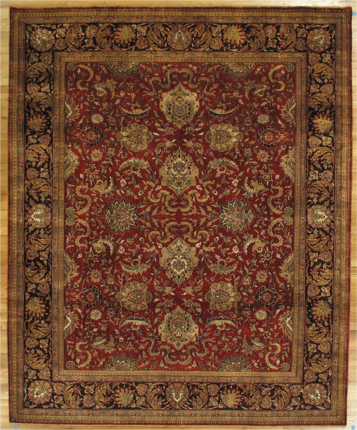 Solid Burgundy area Rugs 8×10 Amazon Shah Abbasi Pattern oriental Burgundy Jaipur