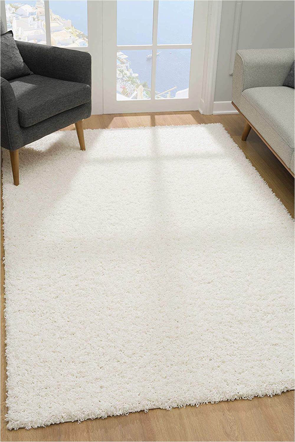 Solid Color area Rugs 9×12 Malibu 9×12 Modern solid Shaggy area Rug In White Walmart