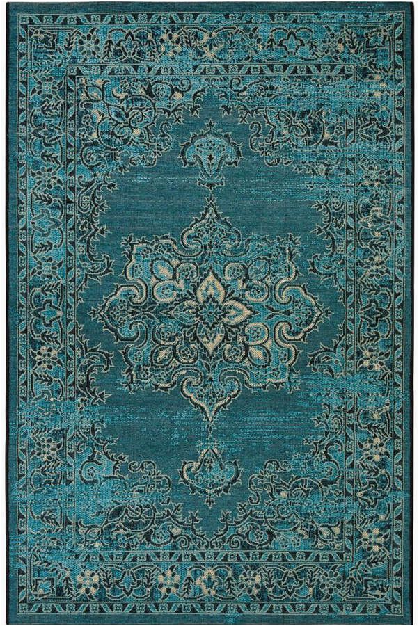 Turquoise and Black area Rug Safavieh Palazzo Turquoise and Black 4 X 6 area Rug