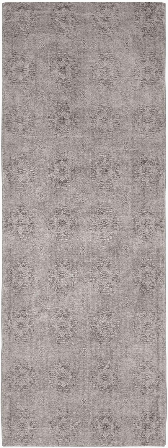 Verona Black Viscose area Rug with Fringe French Connection Accent Rug 27×45 Blue