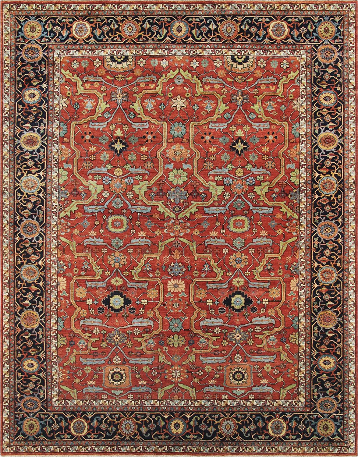 11 by 13 area Rugs Amazon Pasargad Carpets Ferehan Knotted Wool area Rug 9