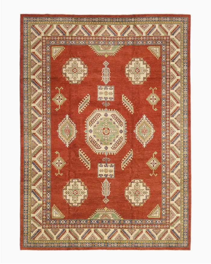 11 by 15 area Rugs solo Rugs Kazak 14 Hand Knotted area Rug 11 X 15 3