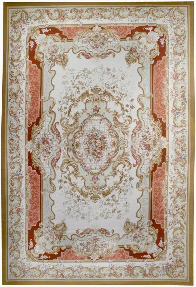 12 X 12 area Rugs for Sale European Aubusson Rug Wool 12 X 18 N29