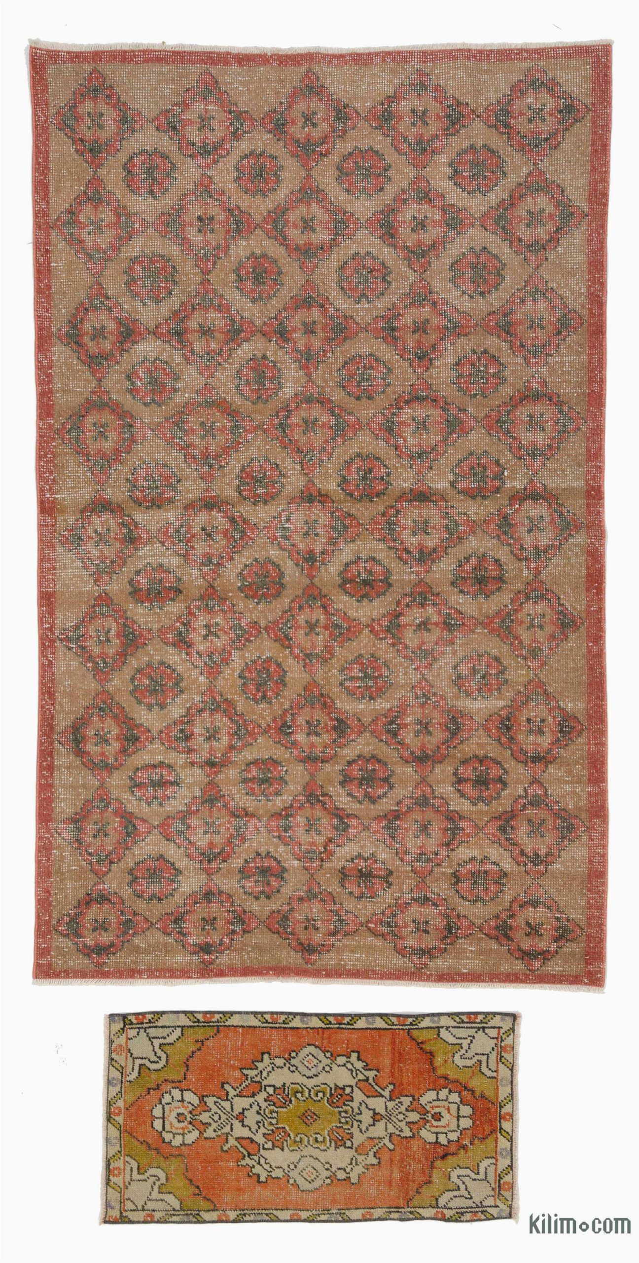 2 X 6 area Rugs Turkish Vintage area Rug 4 2" X 6 9" 50 In X 81 In