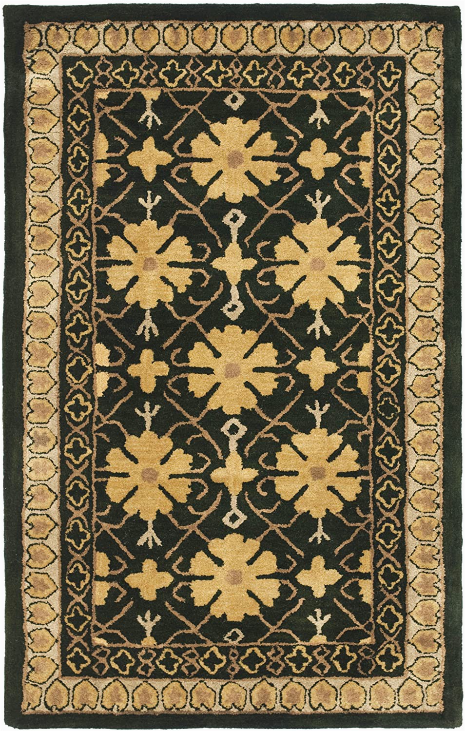 3 X 5 Green area Rugs Buy 3 X 5 Green Apricot Safavieh Classic Collection