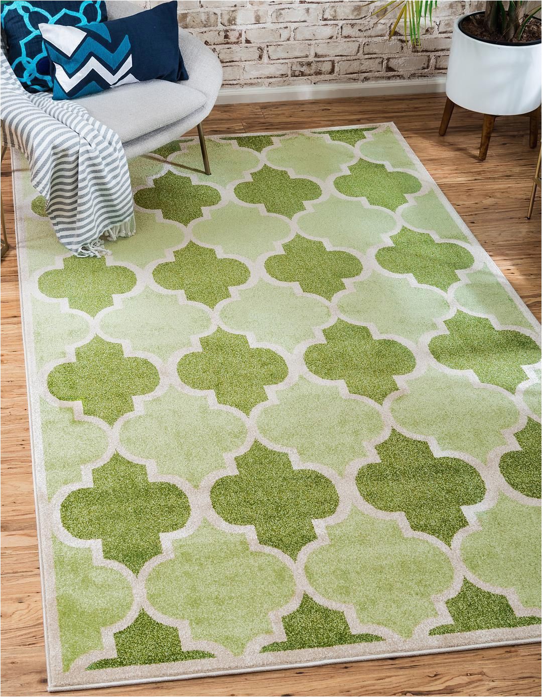 3 X 5 Green area Rugs Green Unique Loom 3 3 X 5 3 Trellis Rug area Rugs