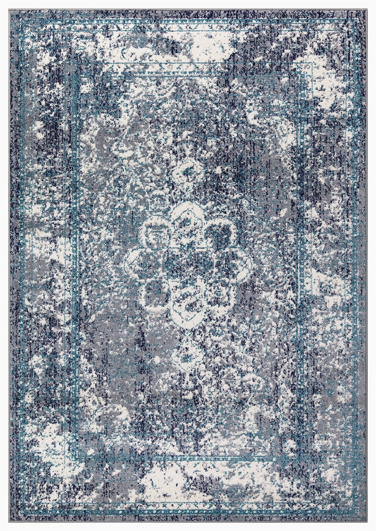 3×5 Non Skid area Rugs Vogelsang Non Skid Blue area Rug