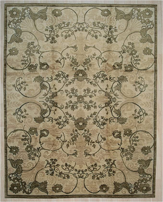 7 by 11 area Rugs Amazon Eorc Fa7052aiv9x12 area Rugs 9 1 X 11 7 Ivory