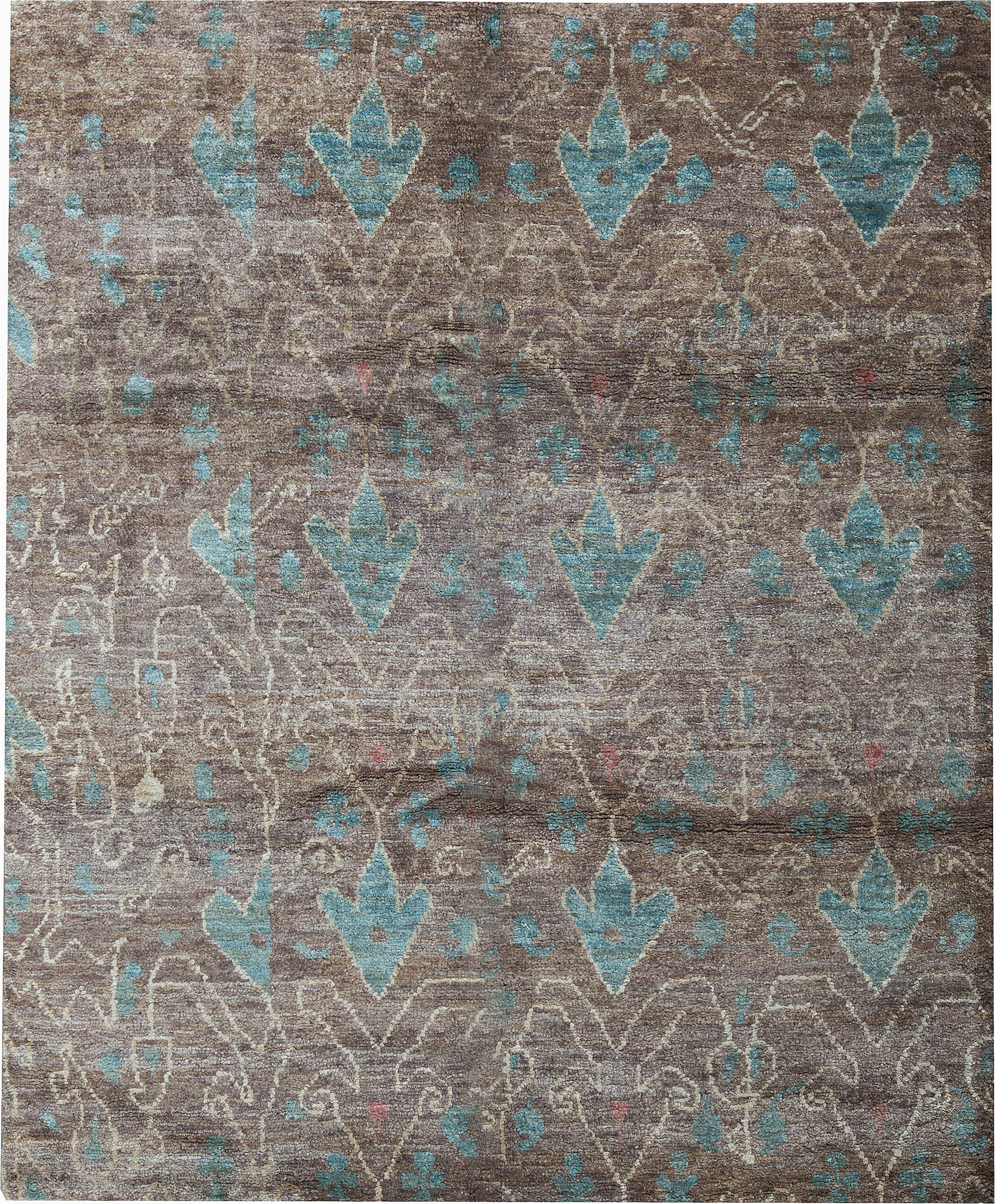 8 X 10 Teal area Rug E Of A Kind Ecco Hand Knotted 1920s Brown 8 X 10 Hemp area Rug