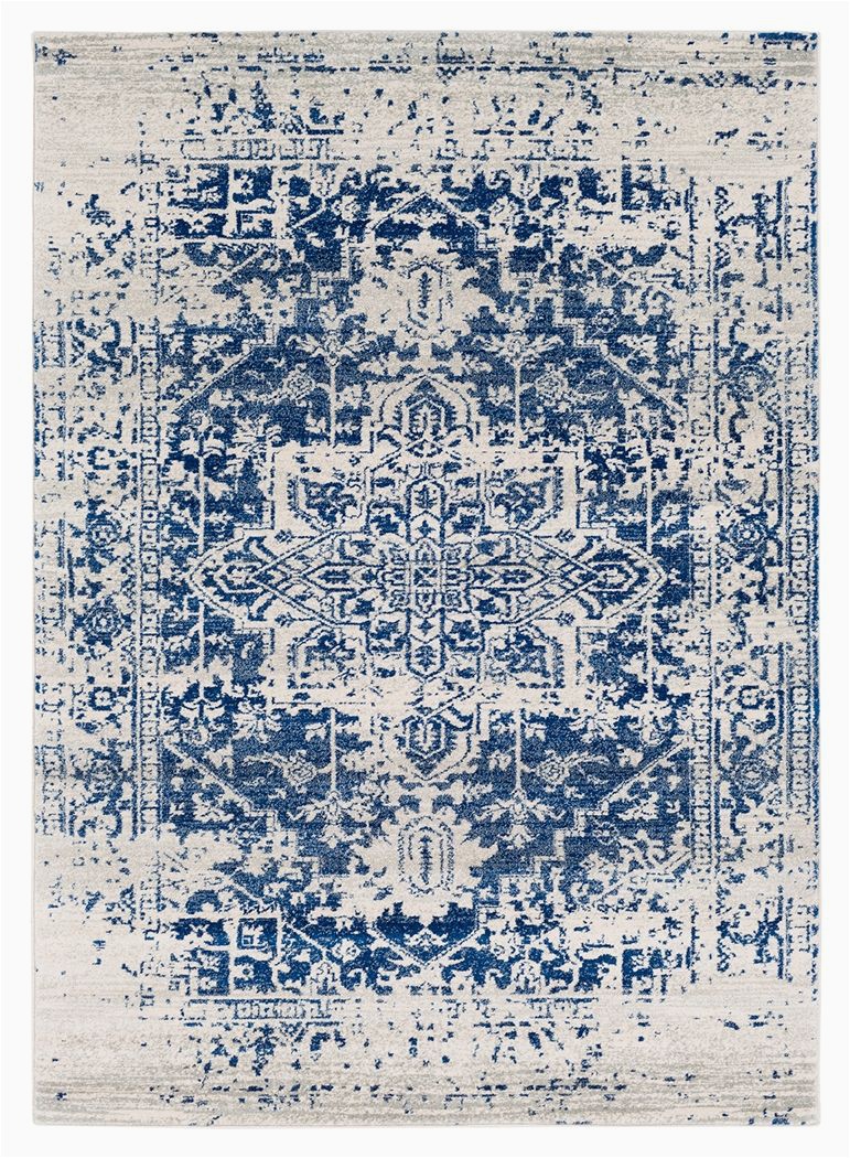 9 by 9 area Rugs Home Accents Harput 6 7" X 9 area Rug Dark Blue