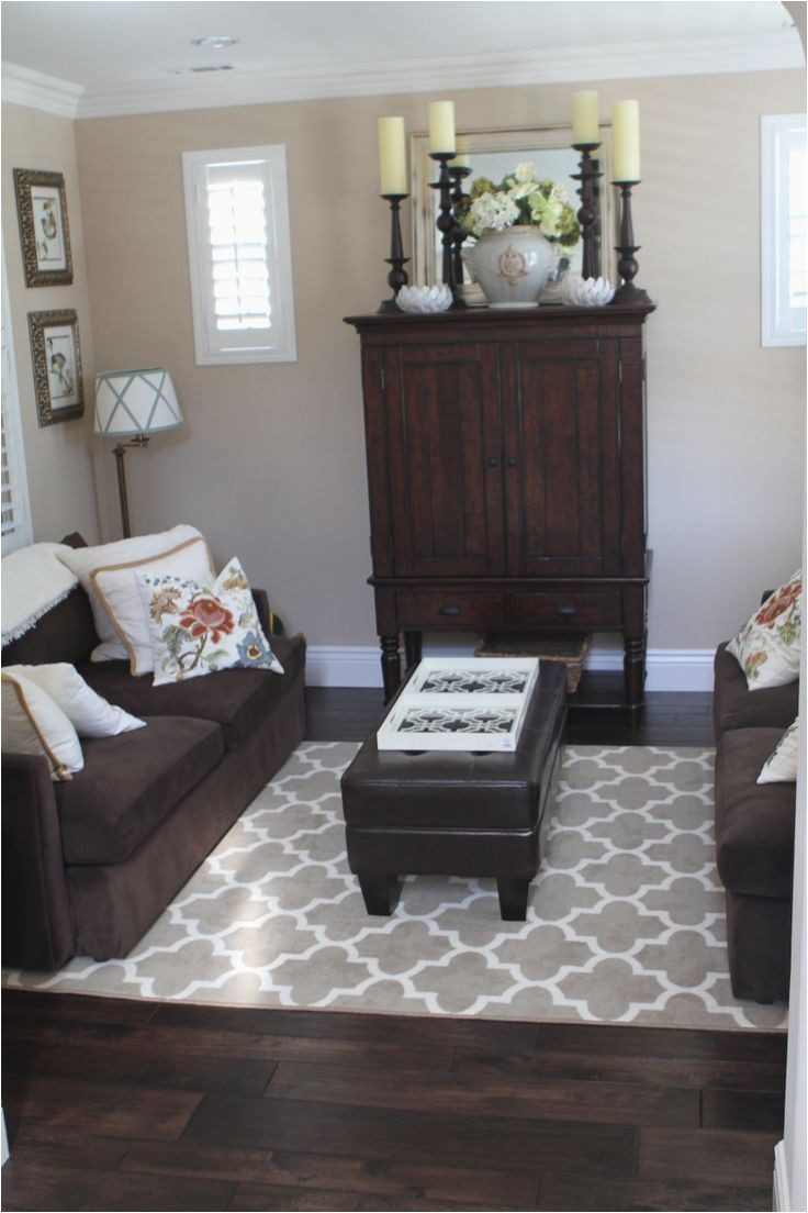 Area Rugs that Go with Dark Brown Furniture Hardwood Floors