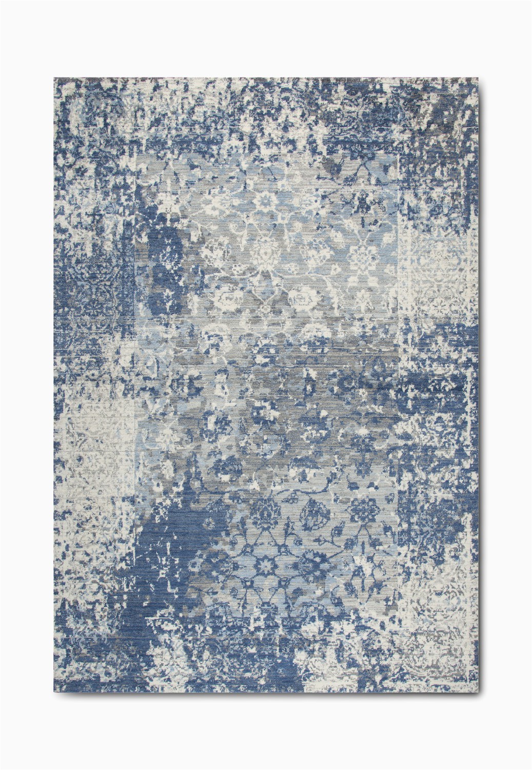 Area Rugs with Blue and Gray Gossamer Blue Grey area Rug