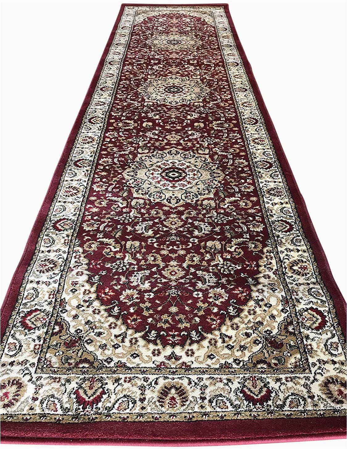 Area Rugs with Burgundy In them Traditional Runner Persian 500 000 Point area Rug Burgundy Design 401 2 Feet X 7 Feet 3 Inch