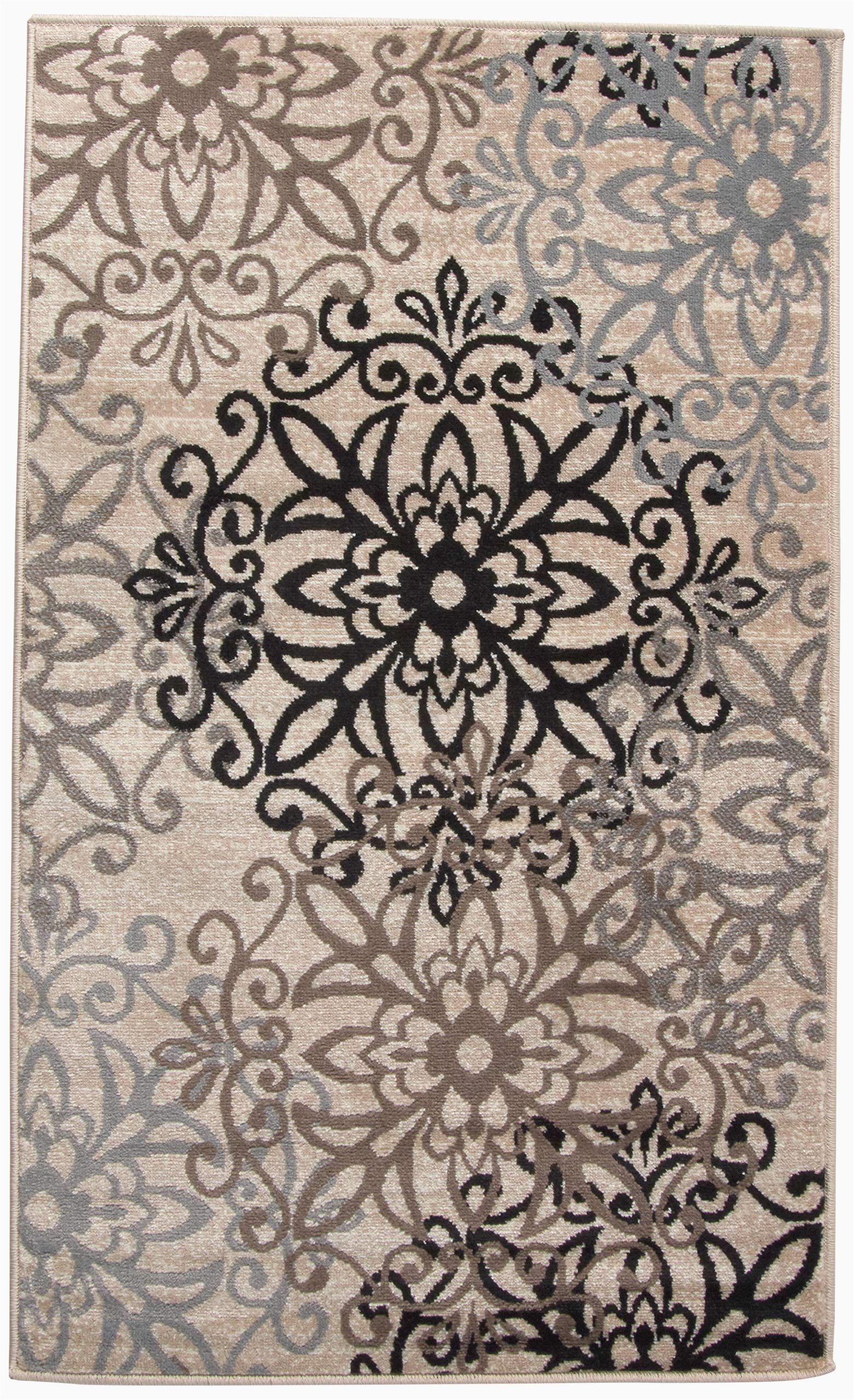 Area Rugs with Waterproof Backing Superior Elegant Leigh Collection area Rug 8mm Pile Height
