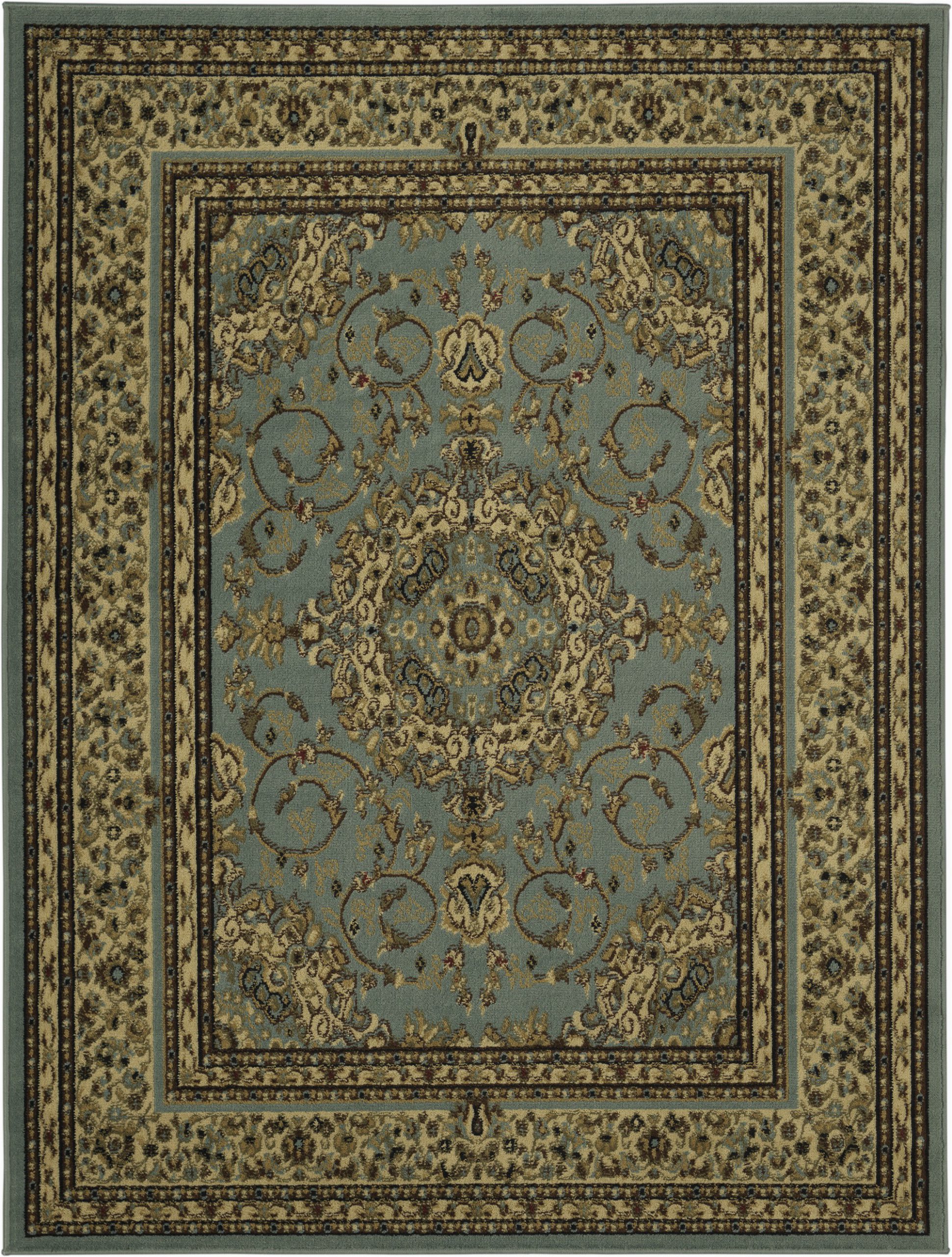 At Home Store area Rugs Sweet Home Stores King Collection isfahan oriental Medallion Design area Rug Seafoam Walmart