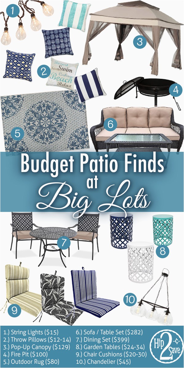 Big Lots Outdoor area Rugs Refresh Your Patio with these Big Lots Backyard Bud Finds