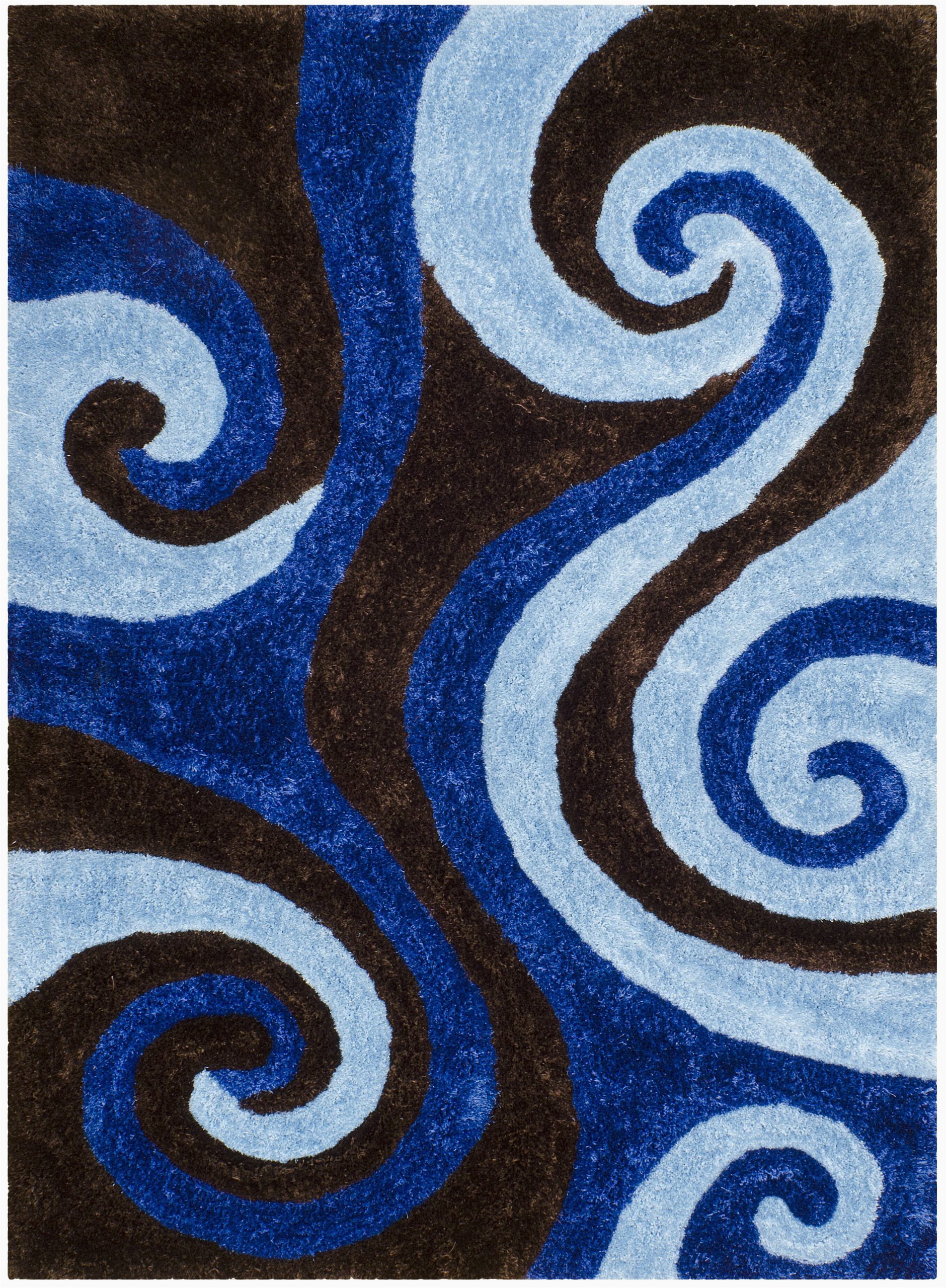 Blue and Burgundy area Rugs Bilodeau Abstract Burgundy area Rug