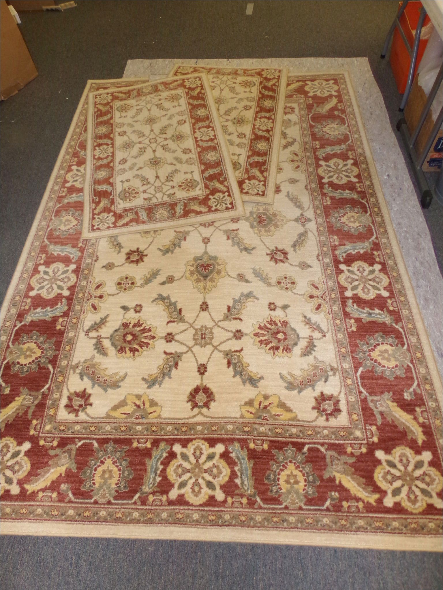 Carpet Padding for area Rugs Lowes 3pc Karastan New Zealand Wool oriental area Rug Sedona Ivory