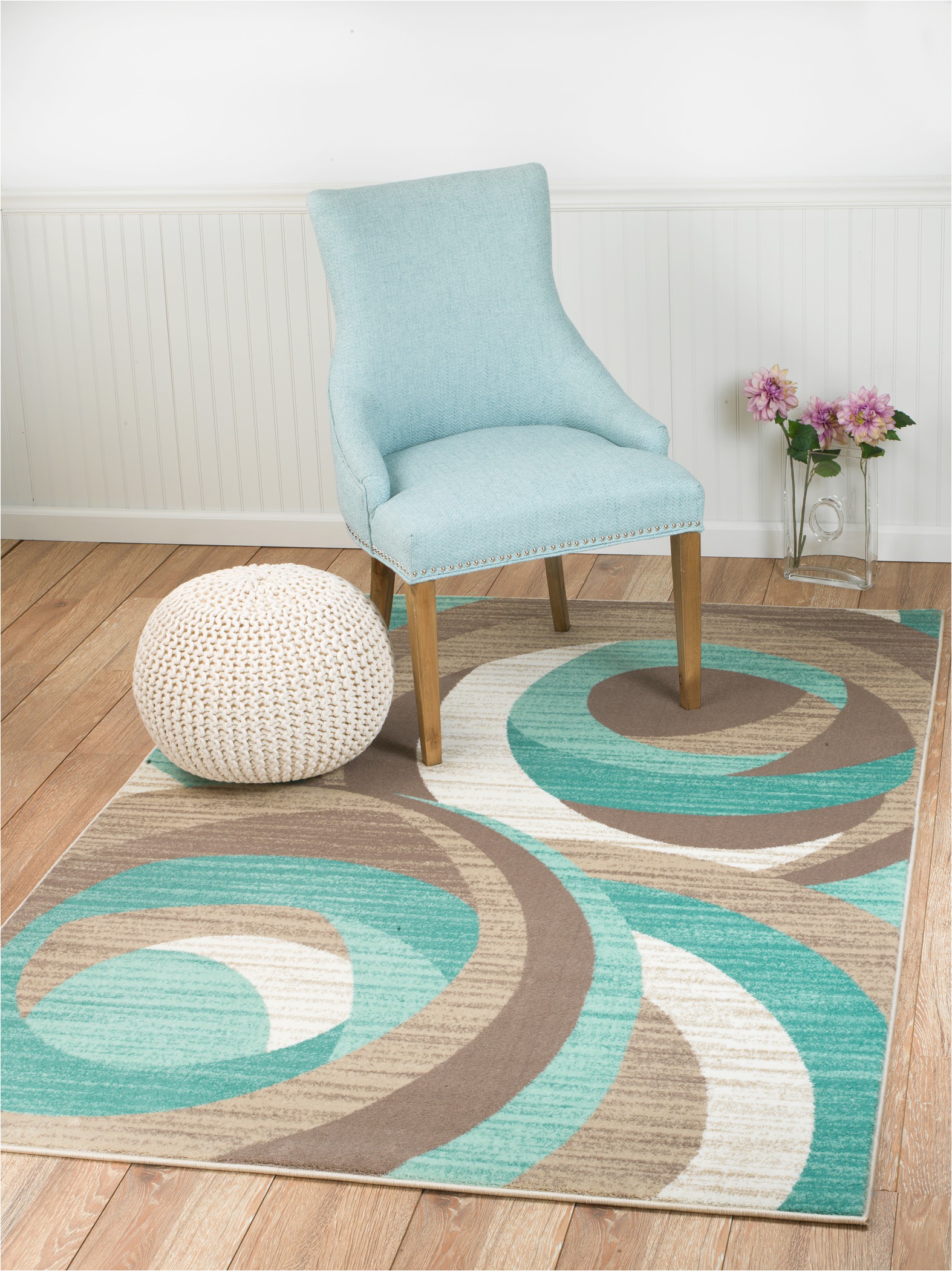 Cheap 5 by 7 area Rugs Summit Teal Taupe Abstract area Rug 5 X 7 Walmart