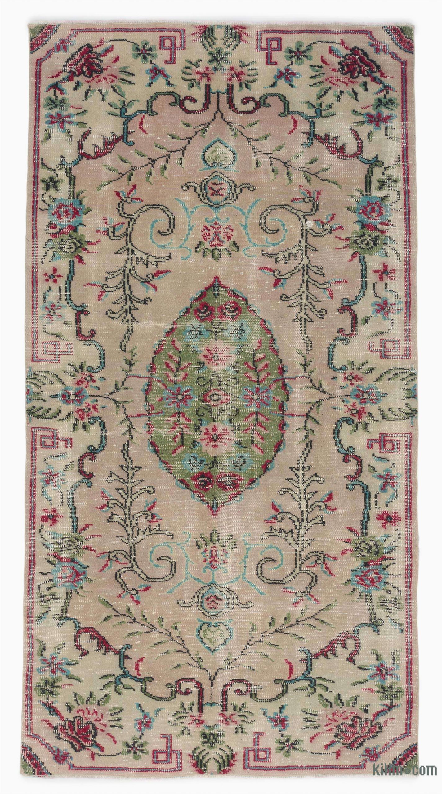Cheap area Rugs Under 50 Turkish Vintage area Rug 4 2" X 8 1" 50 In X 97 In