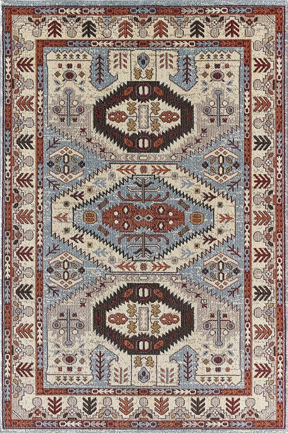 Country area Rugs 8 X 10 Glory Rugs area Rug Tribal Marisela Vintage south West Carpet Traditional Texture for Bedroom Living Dining Room 7316 Gabbeh Collection 8×10