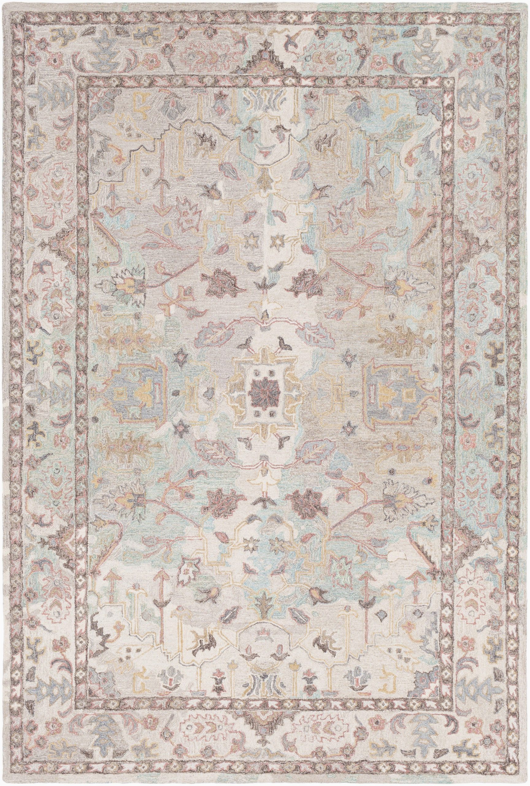 Cream and Sage area Rug Brilliantly Blend Classic and Contemporary Styles with