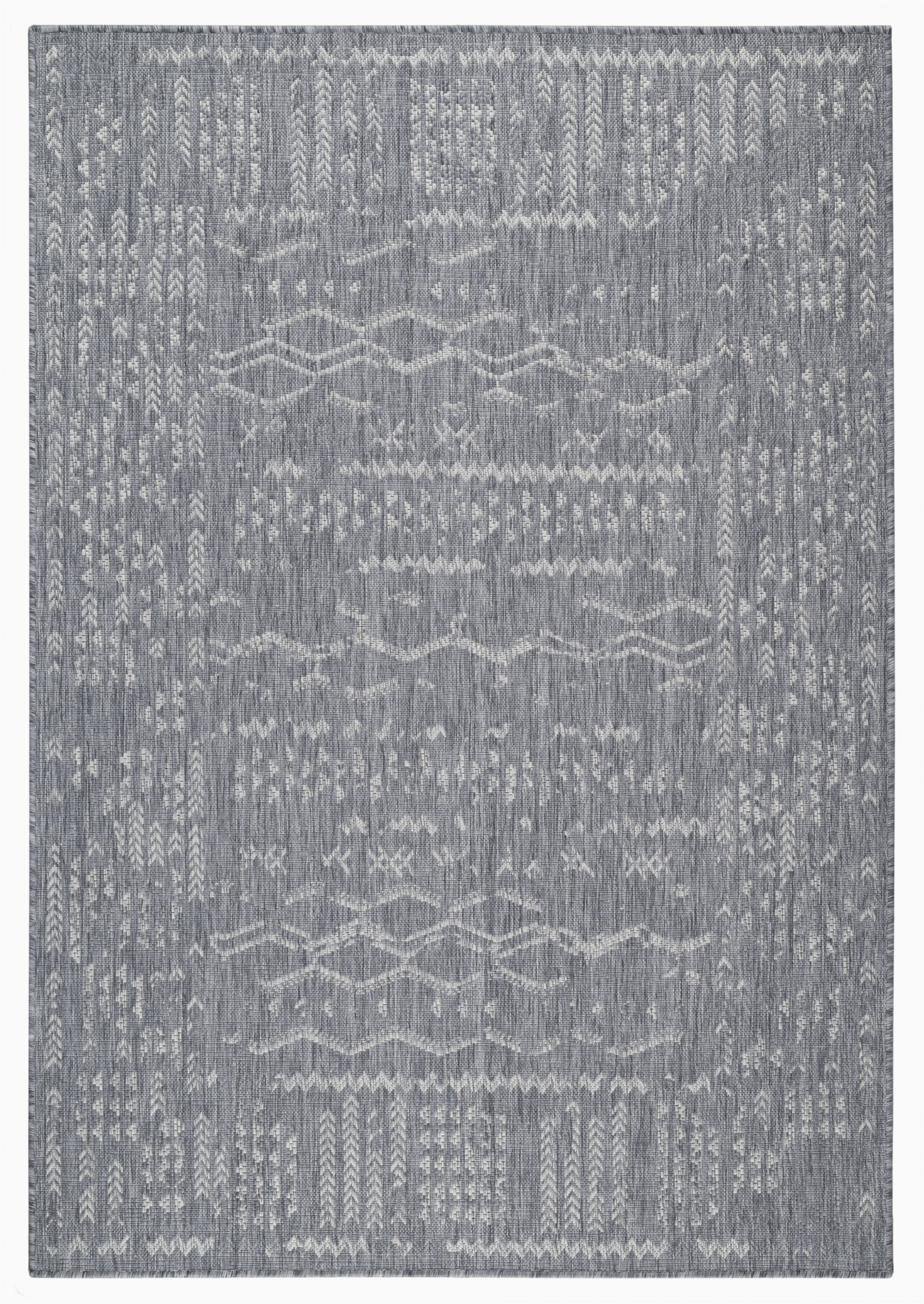 Gray Indoor Outdoor area Rug Crabtree Gray Indoor Outdoor area Rug