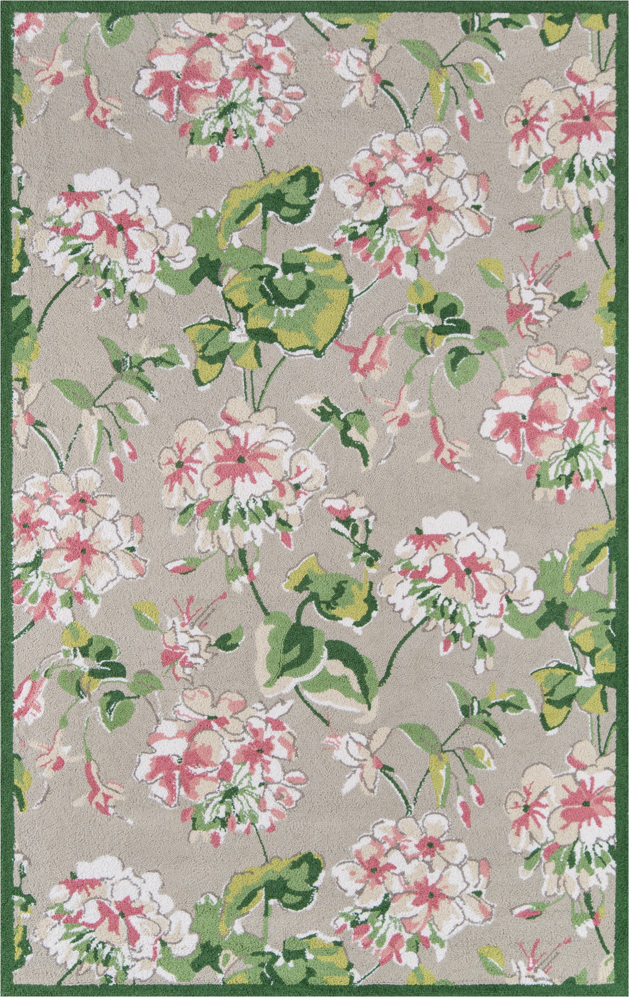 Green and Pink area Rugs Madcap Cottage by Momeni Summer Garden isleboro Eve area Rugs