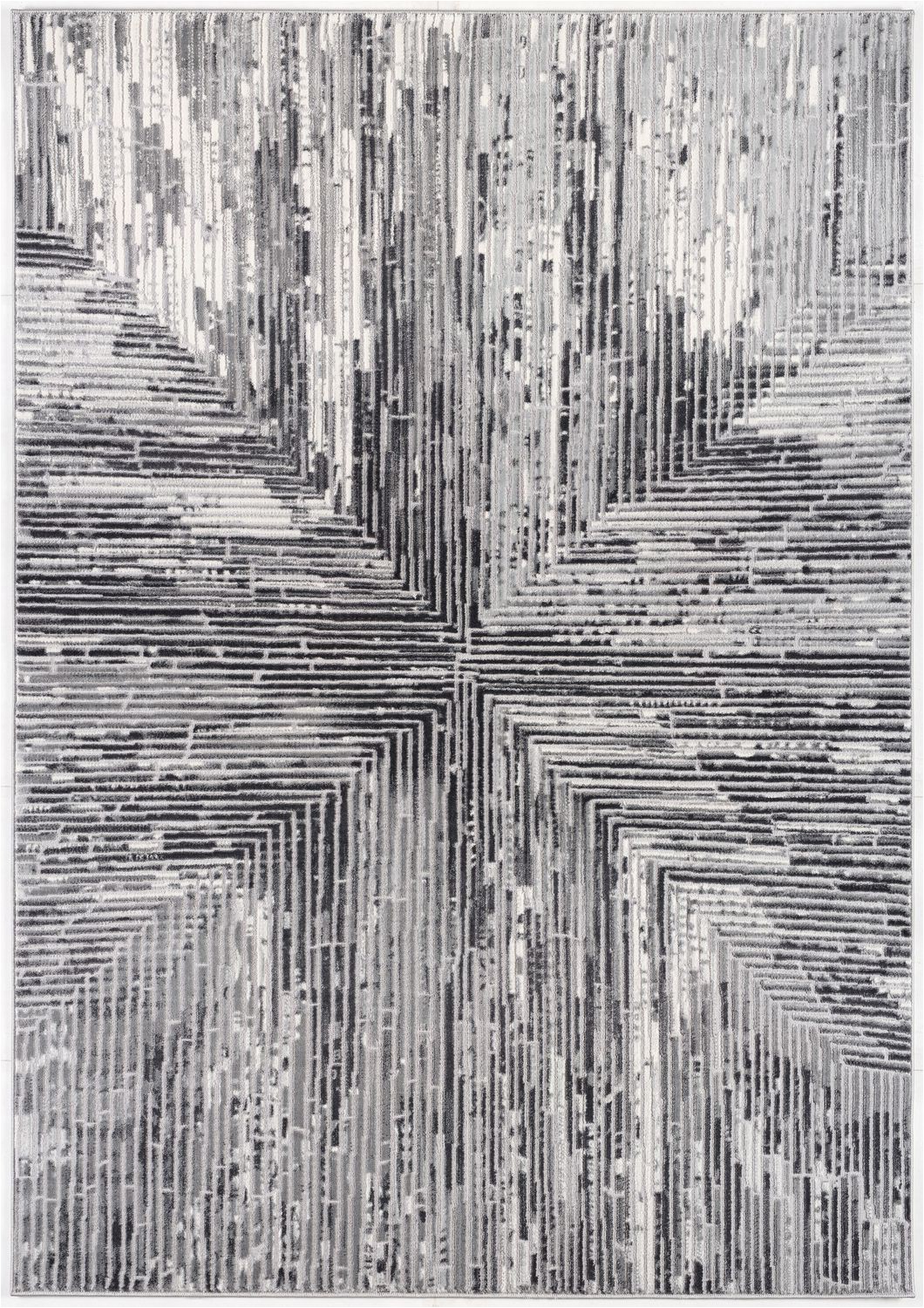 Grey 5 X 7 area Rug Art Carpet Aiken Criss Cross area Rug Grey 5 X 7